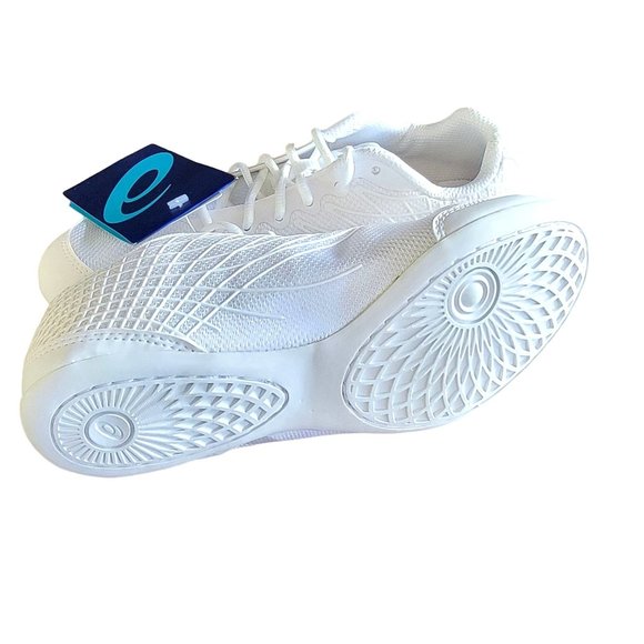 ASICS Ultralyte Cheer 2 Shoes White / Silver Q559N-0193 Women NWT - Picture 6 of 10